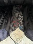 ERD TIE PATCHWORK MINI SKIRT