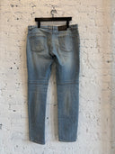 BALMAIN MOTO DENIM