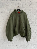 BALENCIAGA HOODED BOMBER