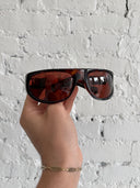 MAISON MIHARA YASUSHIRO ORANGE TINT SUNGLASSES