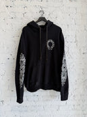 CHROME HEARTS FLORAL HORSESHOE HOODIE