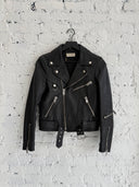 F/W 2015 SAINT LAURENT ‘D-RING’ LEATHER JACKET