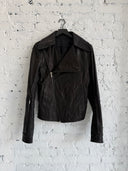 2009 RICK OWENS ‘CRUST’ LEATHER JACKET