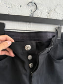 CHROME HEARTS SELVEDGE FLEUR KNEE JEANS