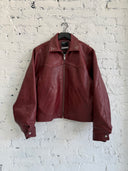 S/S 2025 ERD ‘PRINCIPE DE L’AMOUR’ WESTERN LEATHER JACKET