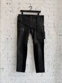 S/S 2017 RICK OWENS ‘MEMPHIS’ CUT WAXED DENIM