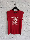 1980s EAT THE RICH SLEEVELESS TEE