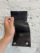 CHROME HEARTS LEATHER TRI-FOLD WALLET