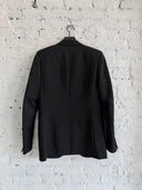 SAINT LAURENT STRIPED BLAZER