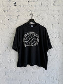 1990s CRASS ASYLUM ‘JESUS DIED FOR HIS OWN SINS’ TEE