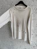 S/S 02 NUMBER NINE ‘MODERN AGE’ DISTRESSED L/S TEE