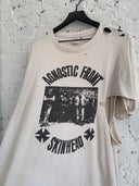 1980s AGNOSTIC FRONT ‘SKINHEAD’ TEE