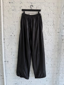 BALENCIAGA LEATHER TRACK PANTS