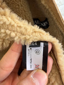 A/W 2016 BALMAIN HOODED SHEARLING MOUTON COAT