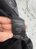 S/S 2015 SAINT LAURENT ‘PSYCH ROCK’ OFFICER LEATHER JACKET