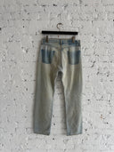 2004 MAISON MARGIELA ARTISANAL ‘EXPOSED ZIPPER’ JEANS
