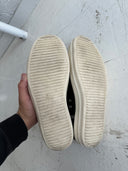 RICK OWENS MAINLINE LEATHER ‘RAMONE’ HIGH SNEAKER
