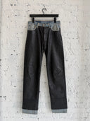 A/W 2004 MAISON MARTIN MARGIELA ARTISANAL LEATHER COVERED DENIM