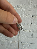 CHROME HEARTS MINI CROSS CUTOUT DOG TAG