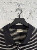 YSL STRIPED POLO SHIRT