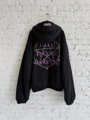 A/W 2017 VETEMENTS ‘TOTAL FUCKING DARKNESS/ELEVEN INCH GUN CLUB’ REVERSIBLE HOODIE