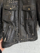 A/W 2018 BALENCIAGA STUDDED LEATHER JACKET