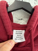 A/W 2017 VETEMENTS ‘MAY THE BRIDGES I BURN LIGHT THE WAY’ HOODIE