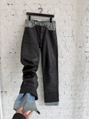 A/W 2004 MAISON MARTIN MARGIELA ARTISANAL LEATHER COVERED DENIM
