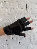 CAROL CHRISTIAN POELL LEATHER BIKER GLOVES