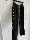 RICK OWENS COTTON ‘PUSHER’ PANTS
