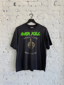 1987 OVERKILL ‘WE DONT CARE WHAT YOU SAY’ TEE