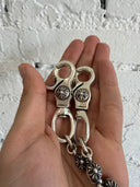CHROME HEARTS CROSS PENDANT 26 IN CROSS BALL WALLET CHAIN