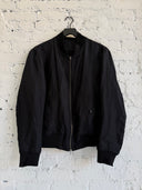 ANN DEMEULEMEESTER REVERSIBLE BOMBER JACKET