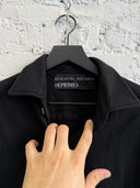 A/W 2017 ERD ‘PROSTITUTE’ PATCHWORK WOOL BUTTON UP