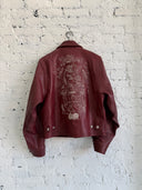 S/S 2025 ERD ‘PRINCIPE DE L’AMOUR’ WESTERN LEATHER JACKET