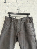 A/W 2003 DIOR ‘LUSTER’ WAX COATED DENIM