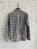 S/S 2016 SAINT LAURENT ‘SURF SOUND’ BLEACHED PLAID FLANNEL