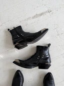BALENCIAGA ‘SANTIAG’ WESTERN HARNESS BOOTS