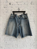 BALENCIAGA ‘SKATER’ DENIM SHORTS