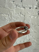 CHROME HEARTS PAVE DIAMOND NAIL RING