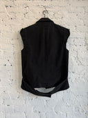 A/W 2003 DIOR ‘LUSTER’  MOLESKIN NAPOLEON VEST