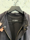 S/S 2002 RAF SIMONS DETACHABLE ZIP BOMBER JACKET