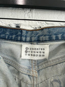 A/W 2004 MAISON MARTIN MARGIELA ARTISANAL LEATHER COVERED DENIM