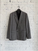A/W 01-02 RAF SIMONS ‘RIOT RIOT RIOT’ WOOL BLAZER