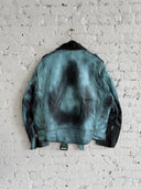 SUPREME X BLACKMEANS LEATHER BIKER JACKET