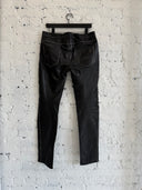 S/S 2014 SAINT LAURENT STUDDED LAMBSKIN LEATHER PANTS