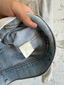 A/W 1999 MAISON MARGIELA ARTISANAL PAINTED DENIM JACKET
