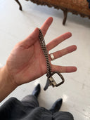 ERD CHAIN LINK LEATHER BELT