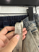 RICK OWENS DENIM ‘BELA CARGO’ PANTS