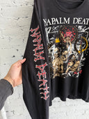 1992 NAPALM DEATH ‘CAMPAIGN FOR MUSICAL DESTRUCTION’ L/S TEE